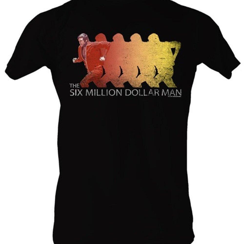 Steve Austin Six Million Dollar Man Retro Tv Show Graphic TShirt